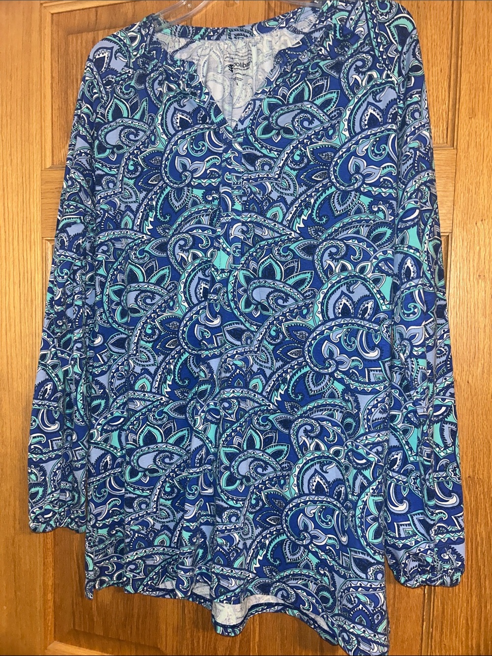 Coolibar Paisley St. Lucia Tunic Top | Size XL - Picture 2 of 6